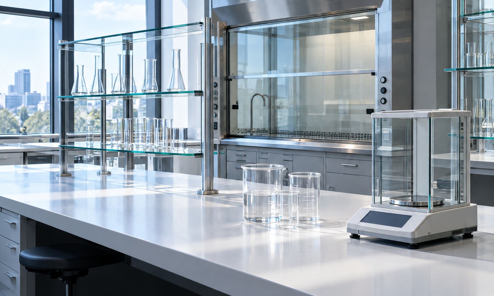 Laboratory glassware and analytical sample vials